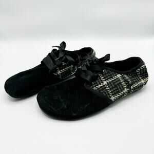 OTZ Shoes Jazz Black Plaid Size 38